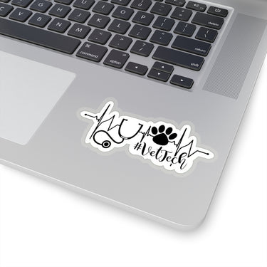 Vet tech Heart line Vinyl Sticker, Nurse Sticker, Best Friend Gift, Laptop Sticker Cool Sticker, Saying Sticker, Inspirational Quotes Sticker